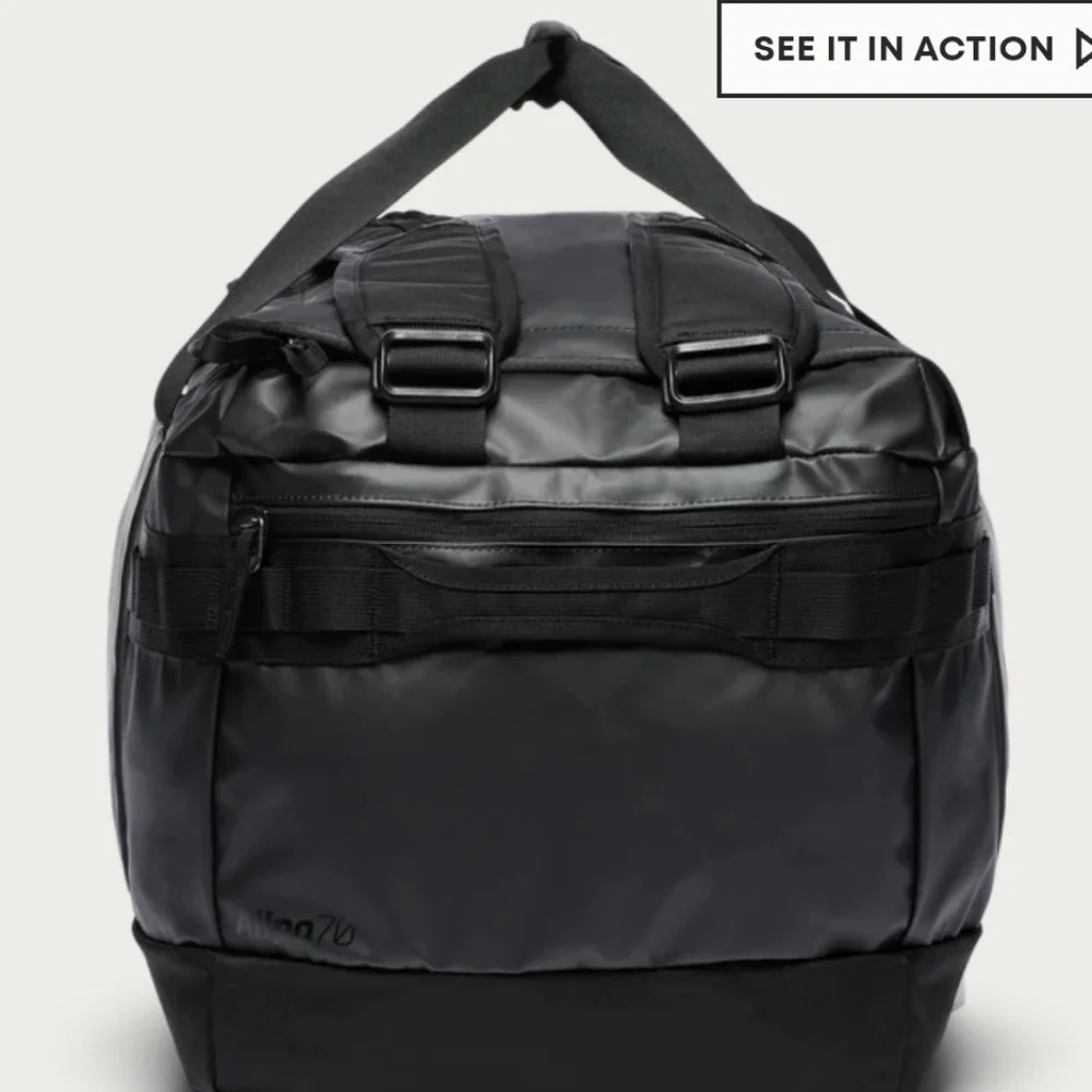 cotopaxi Black Duffel Bag